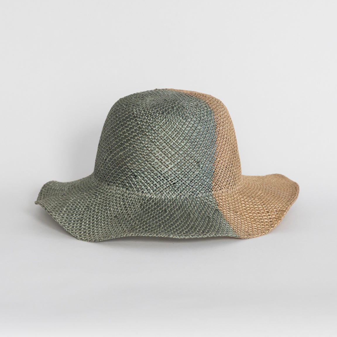 Sombrero tulipán bicolor vintage