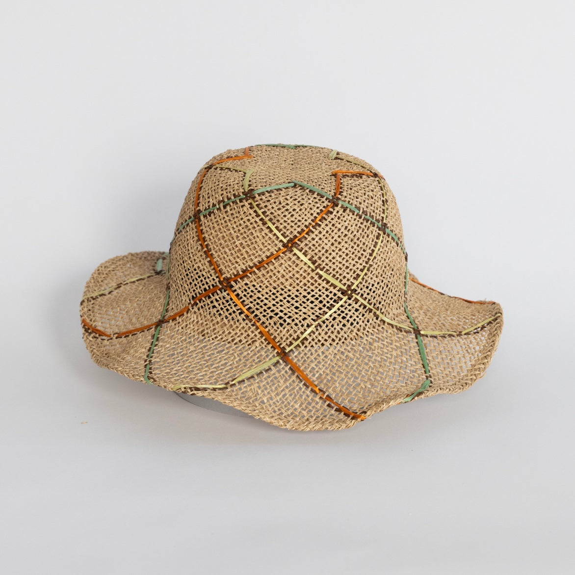 Vintage Check Tulip Hat