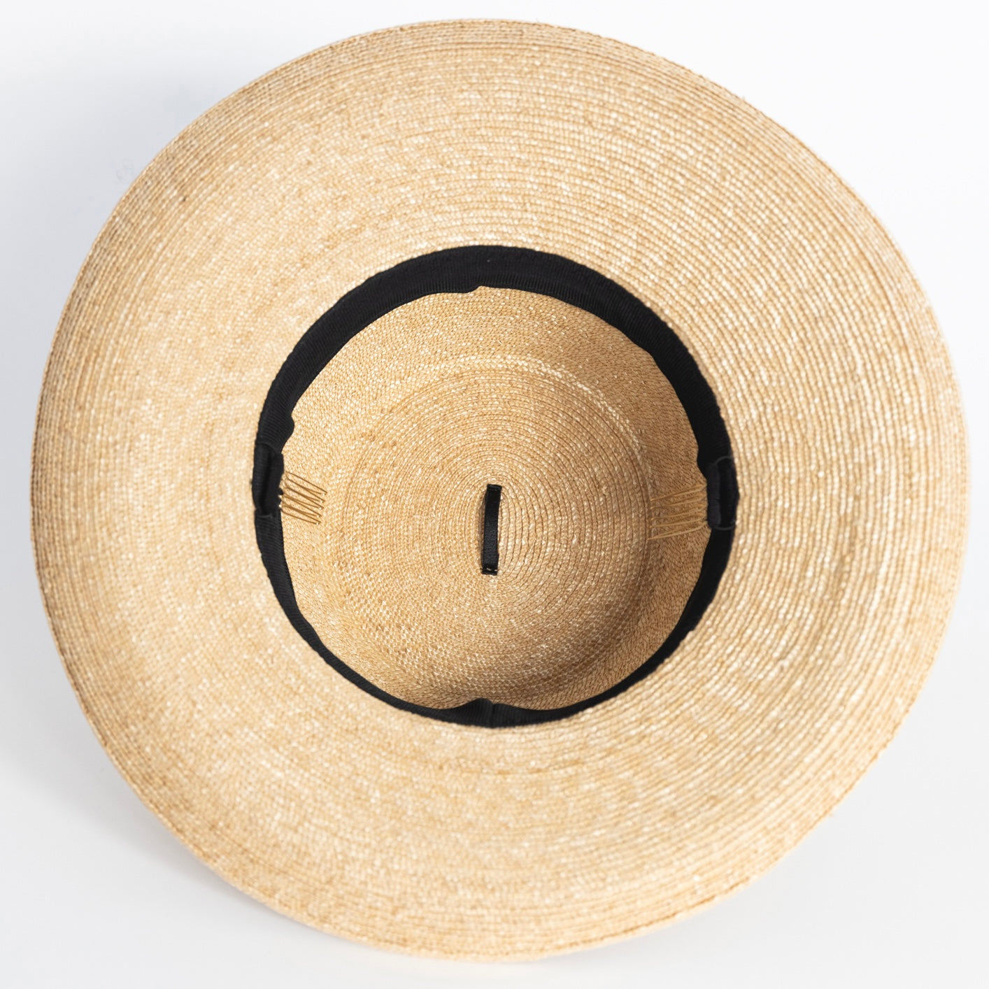 Thin Straw Scarf Hat