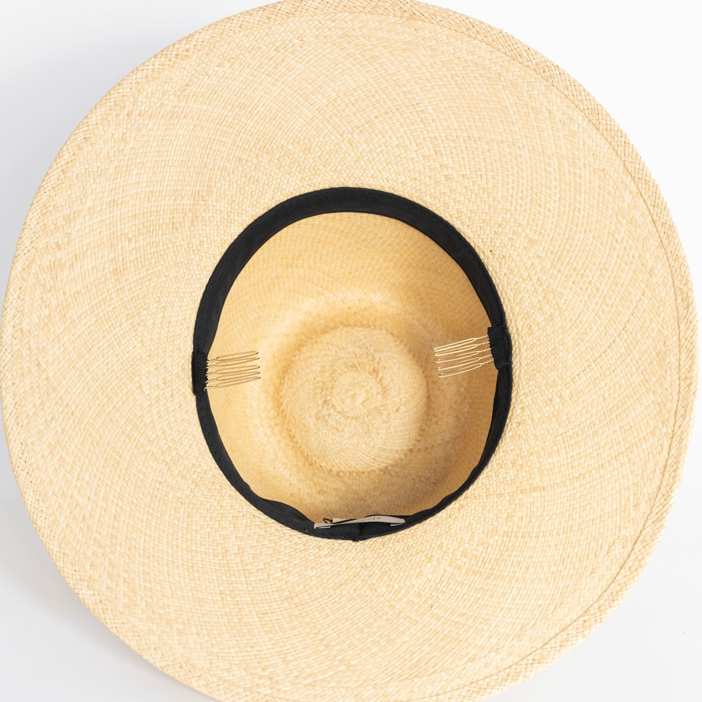 Vintage Panama Fedora Hat
