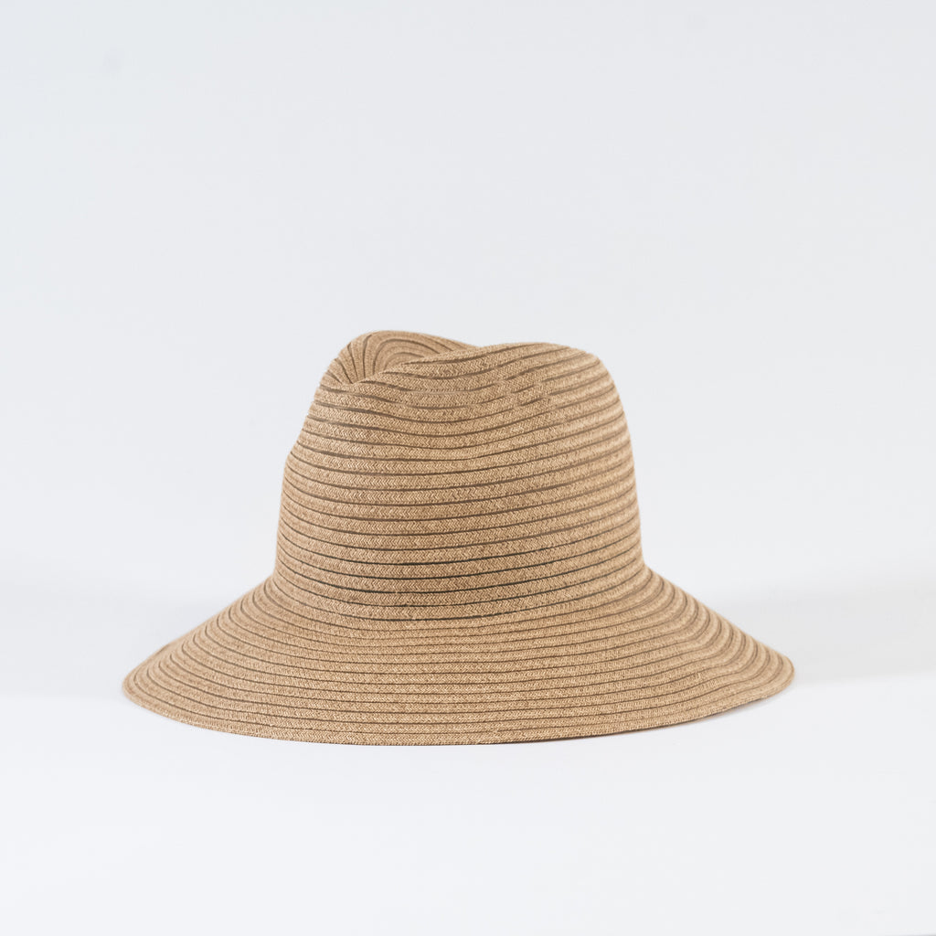 Paper Braid Sheer Fedra Hat