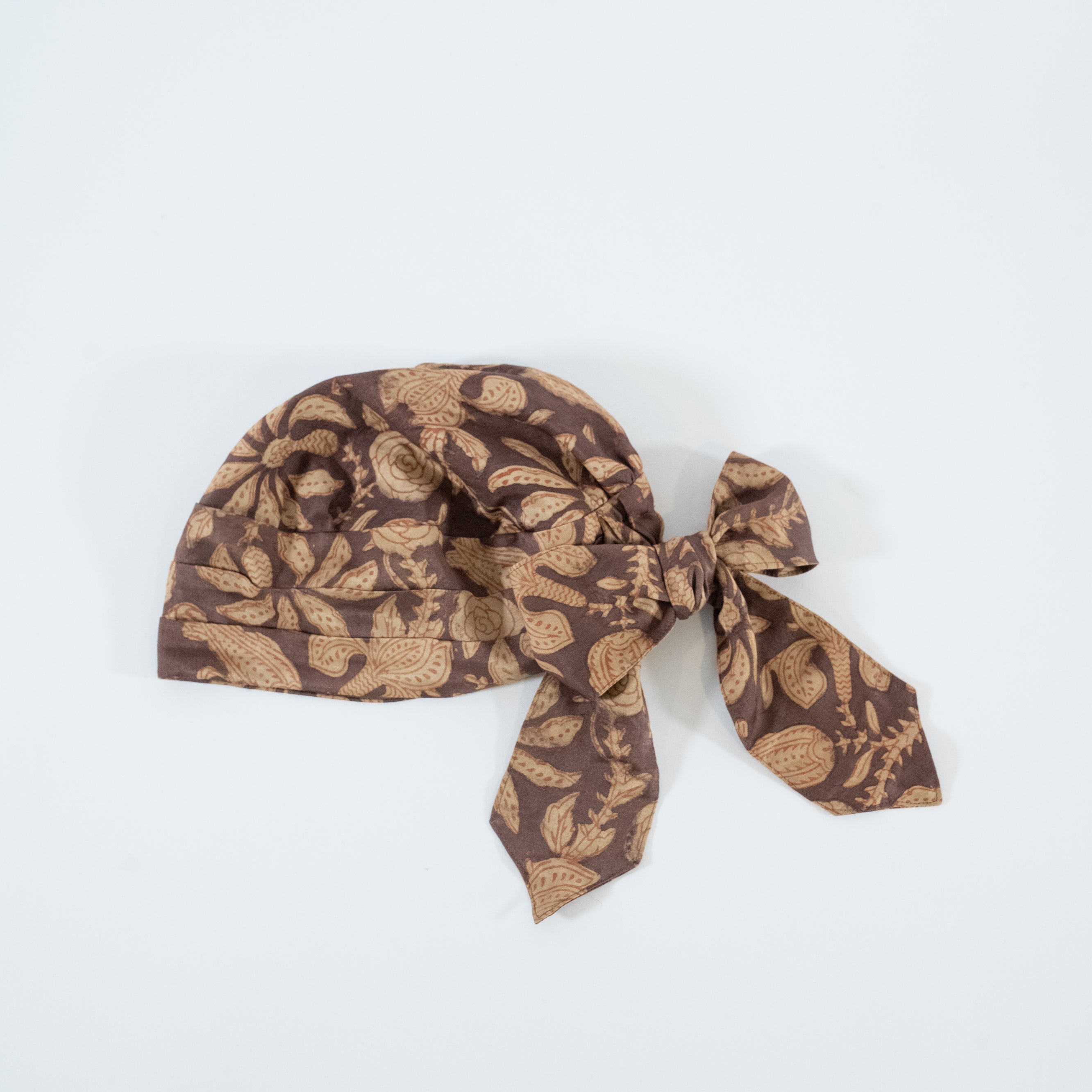 Sombrero turbante de seda India