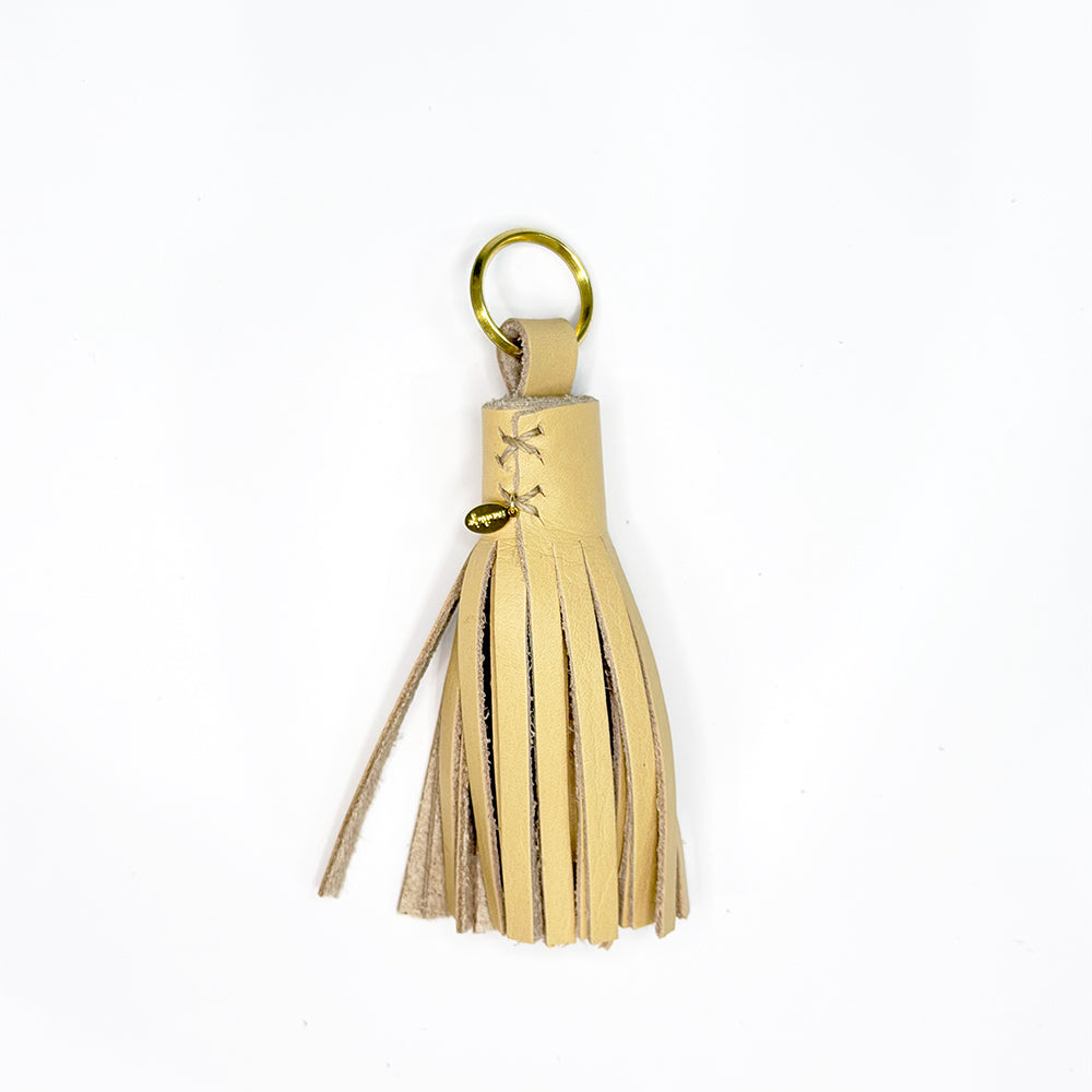 marihoja Leather Tassel (Bege)