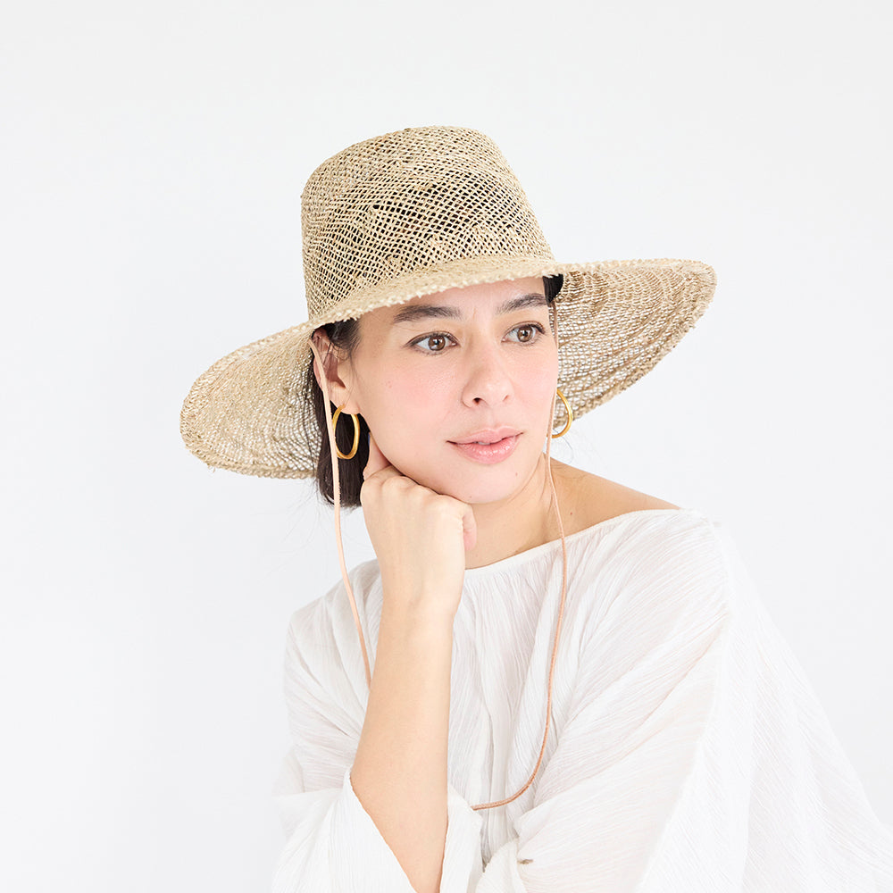 Vintage Flat Hat _Lace Kampi