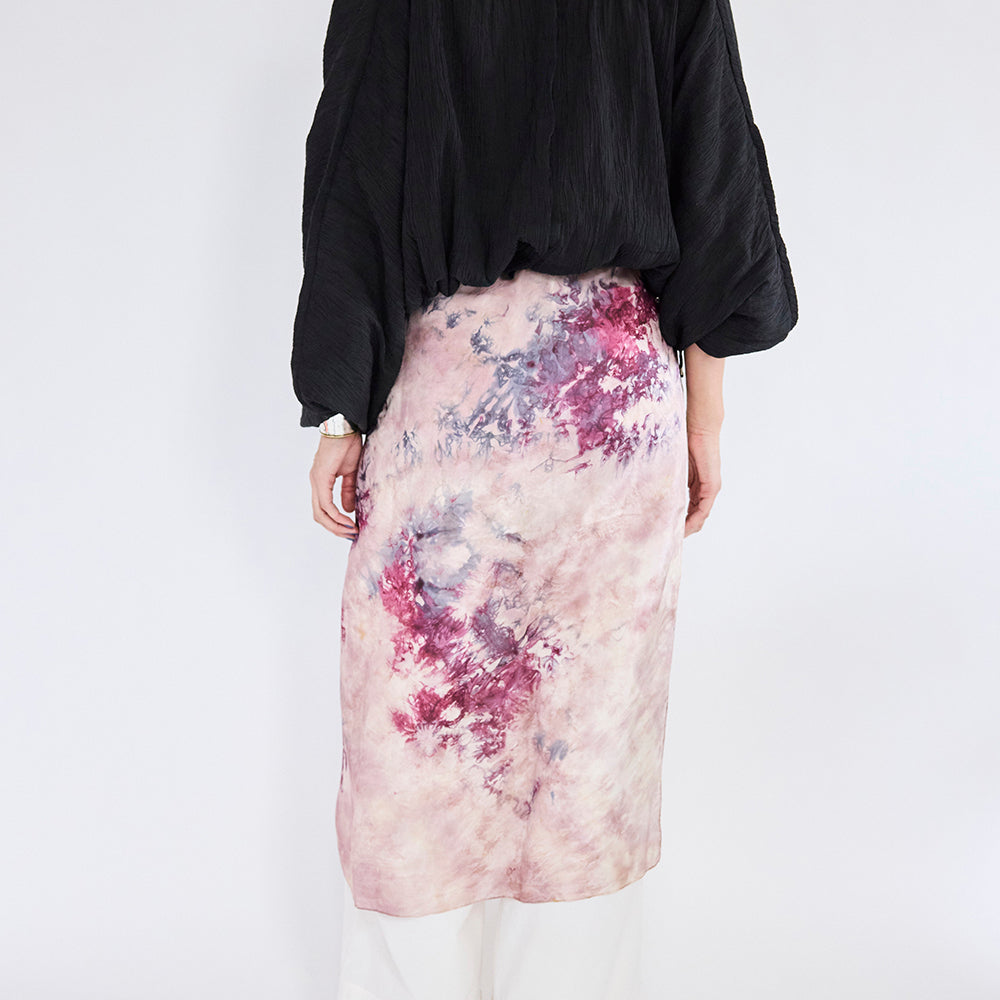 花影 -HANAKAGE- Silk Scarf _PINK_