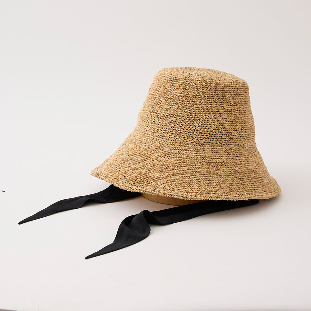 【予約送料無料】Weave Raffia Shade Hat