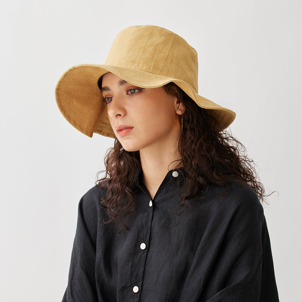 Linen Frill Hat
