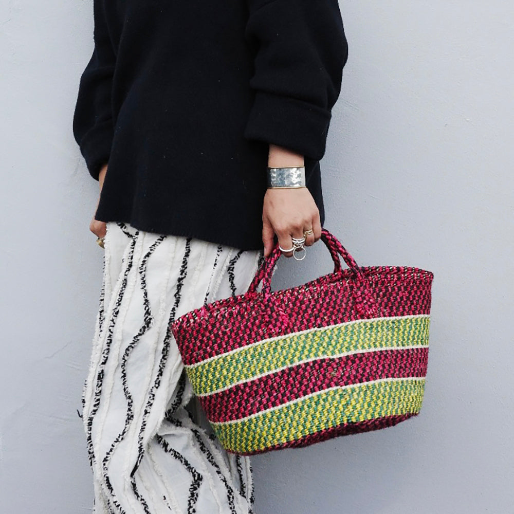 Colorful Sisal Bag A