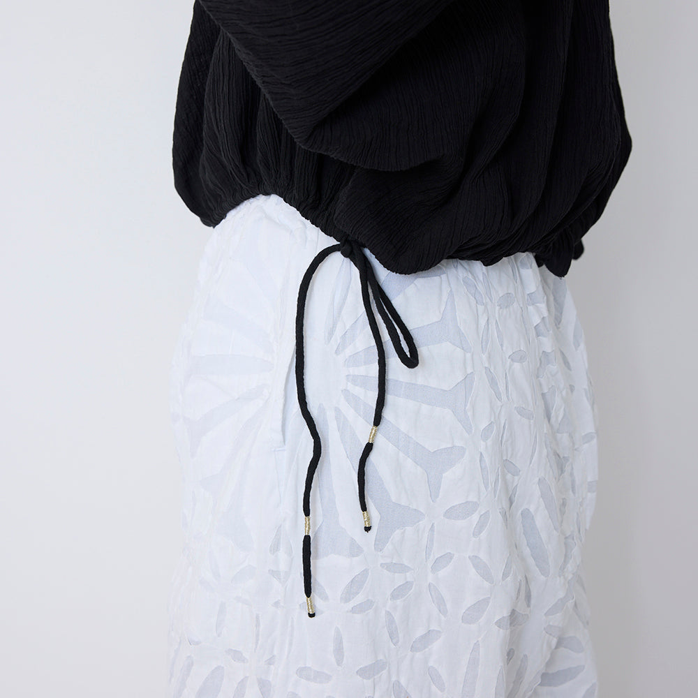 India Cotton Gather Tunic