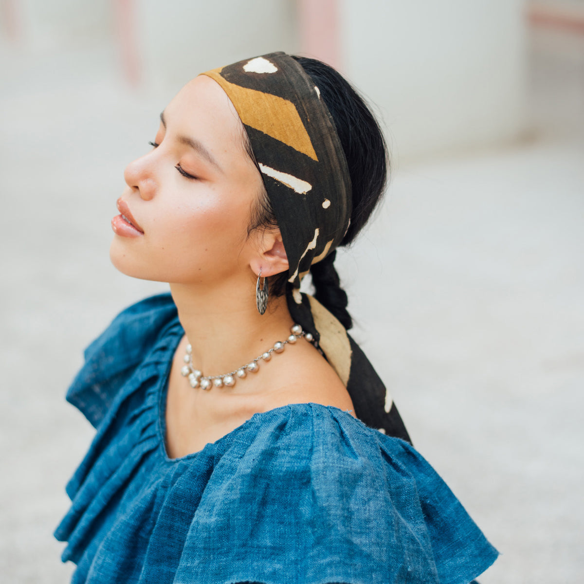 Bogolan Scarf