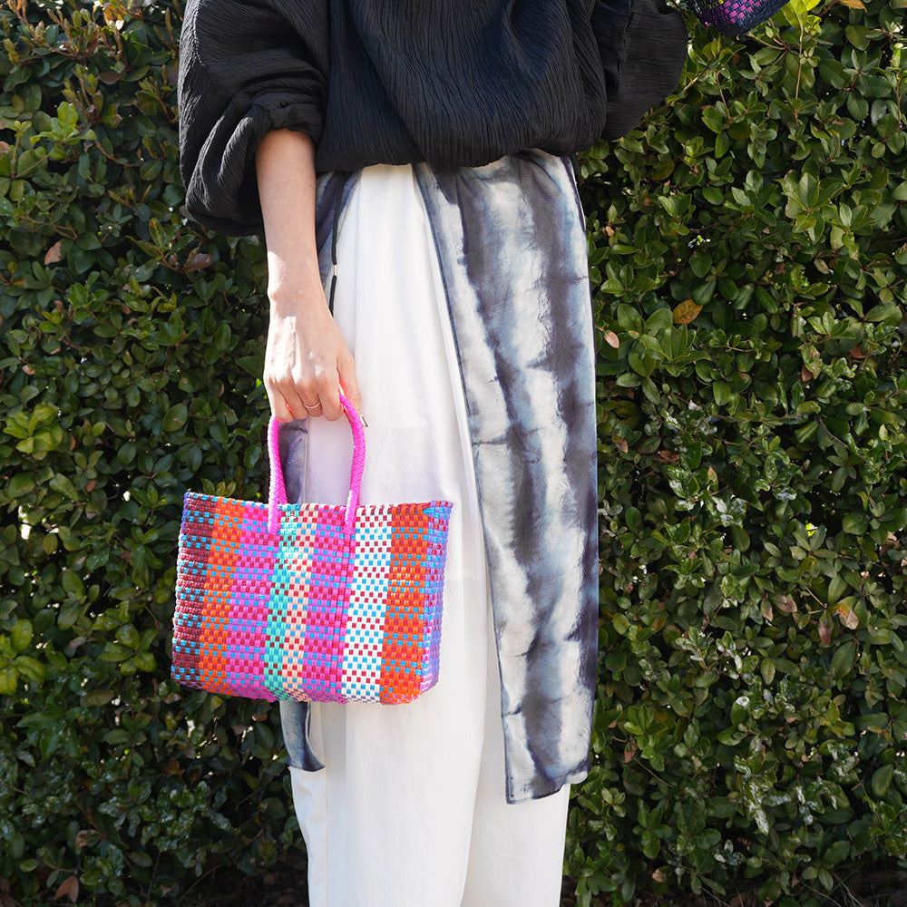 Mercado Bag Bianca (Negro&Crema)