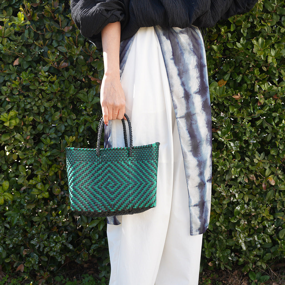 Mercado Bag Bianca (Negro&Crema)