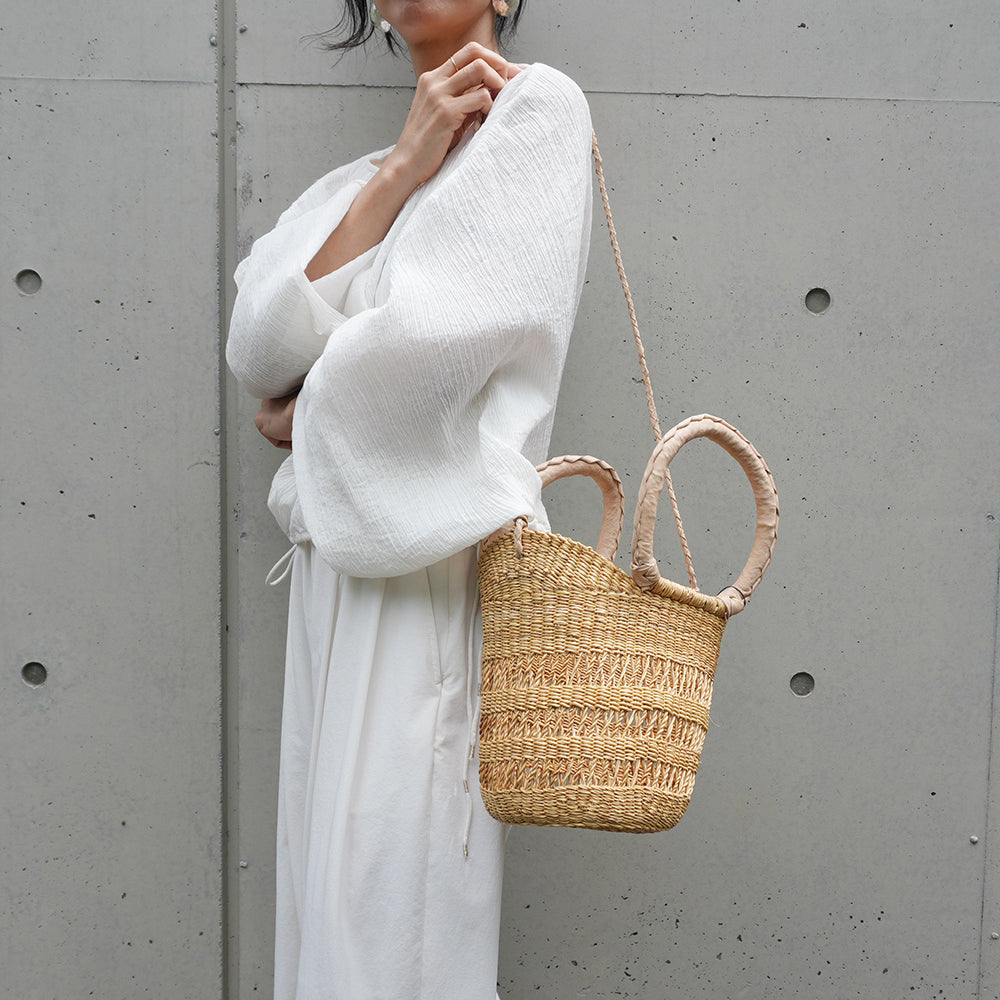 Bolga Shoulder Basket