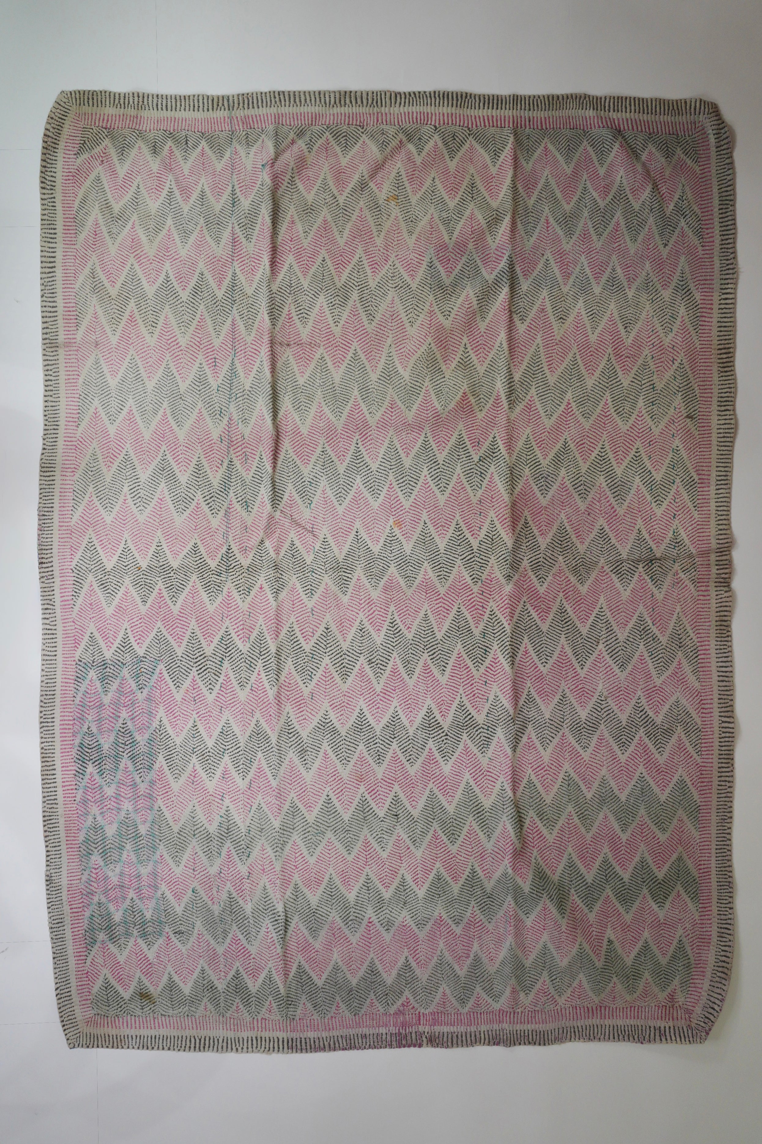 Vintage Kantha Quilt _ 9