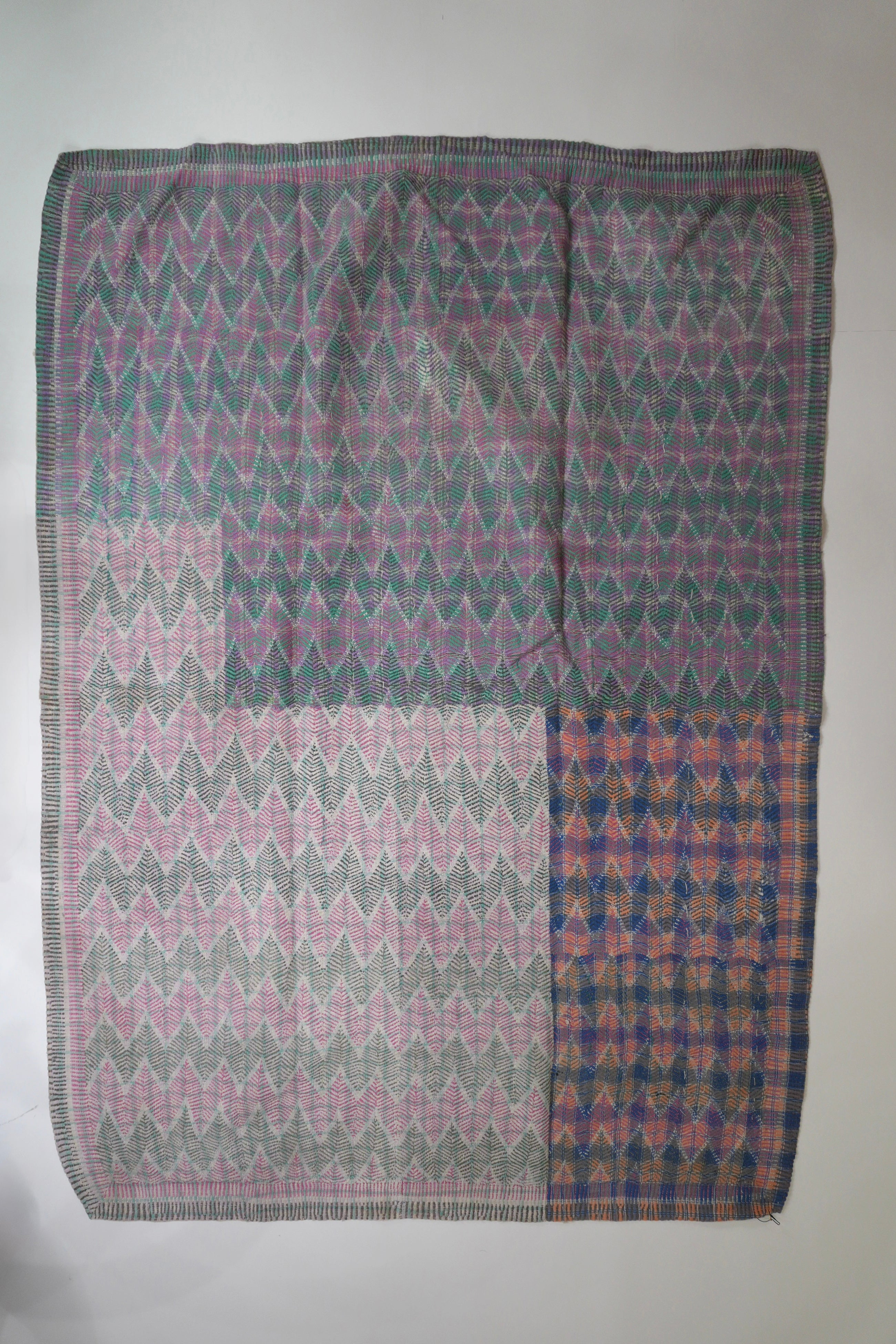 Vintage Kantha Quilt _ 9