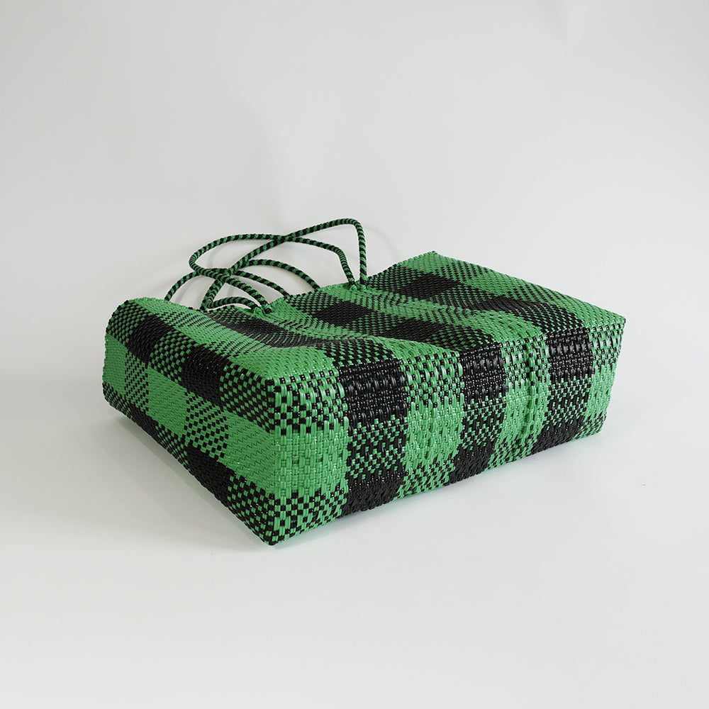 Mercado Bag Isabel Long_18 Green check