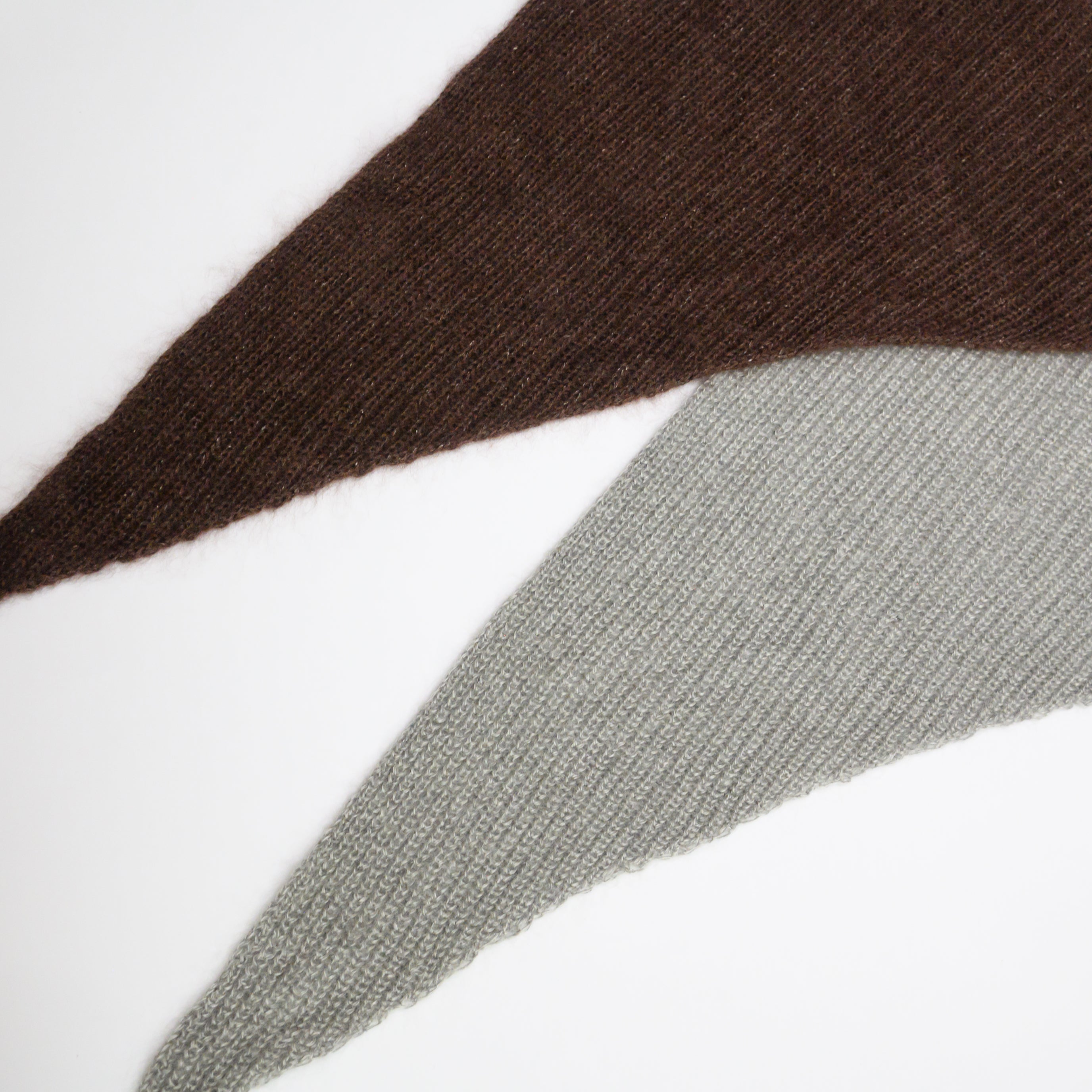 Silk Mohair Triangle Stole