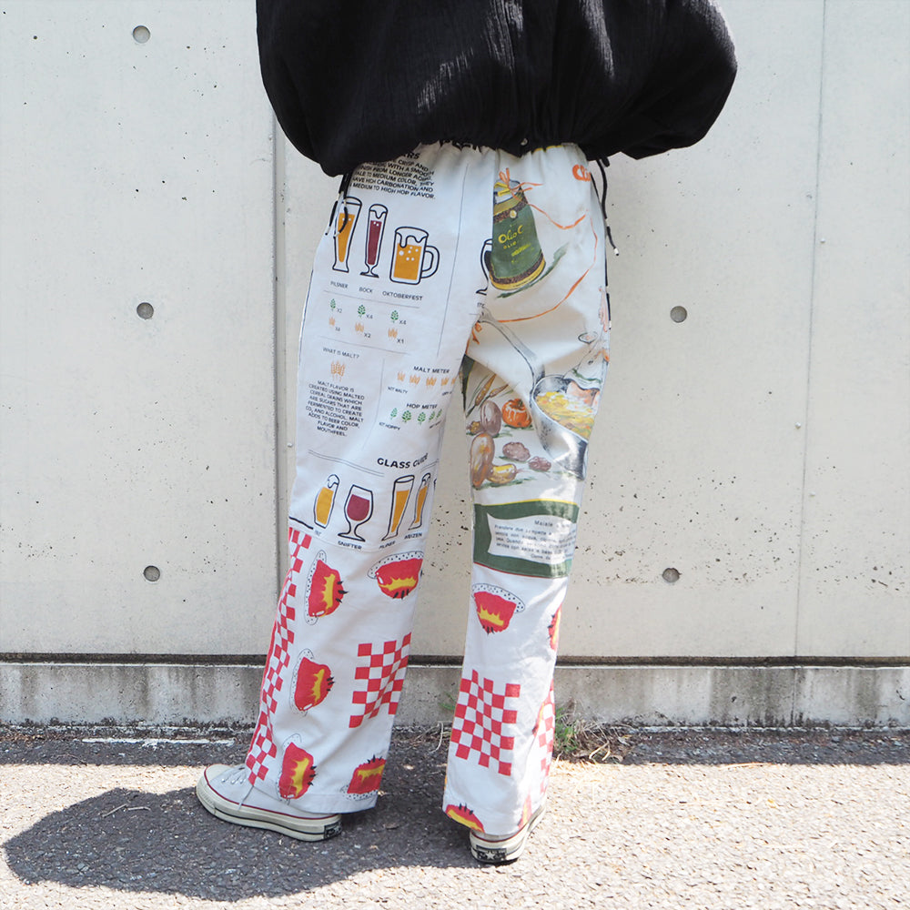 Remake Print Cloth Pants G