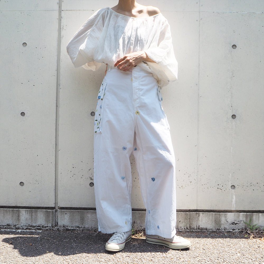 Remake Embroidery Pants H