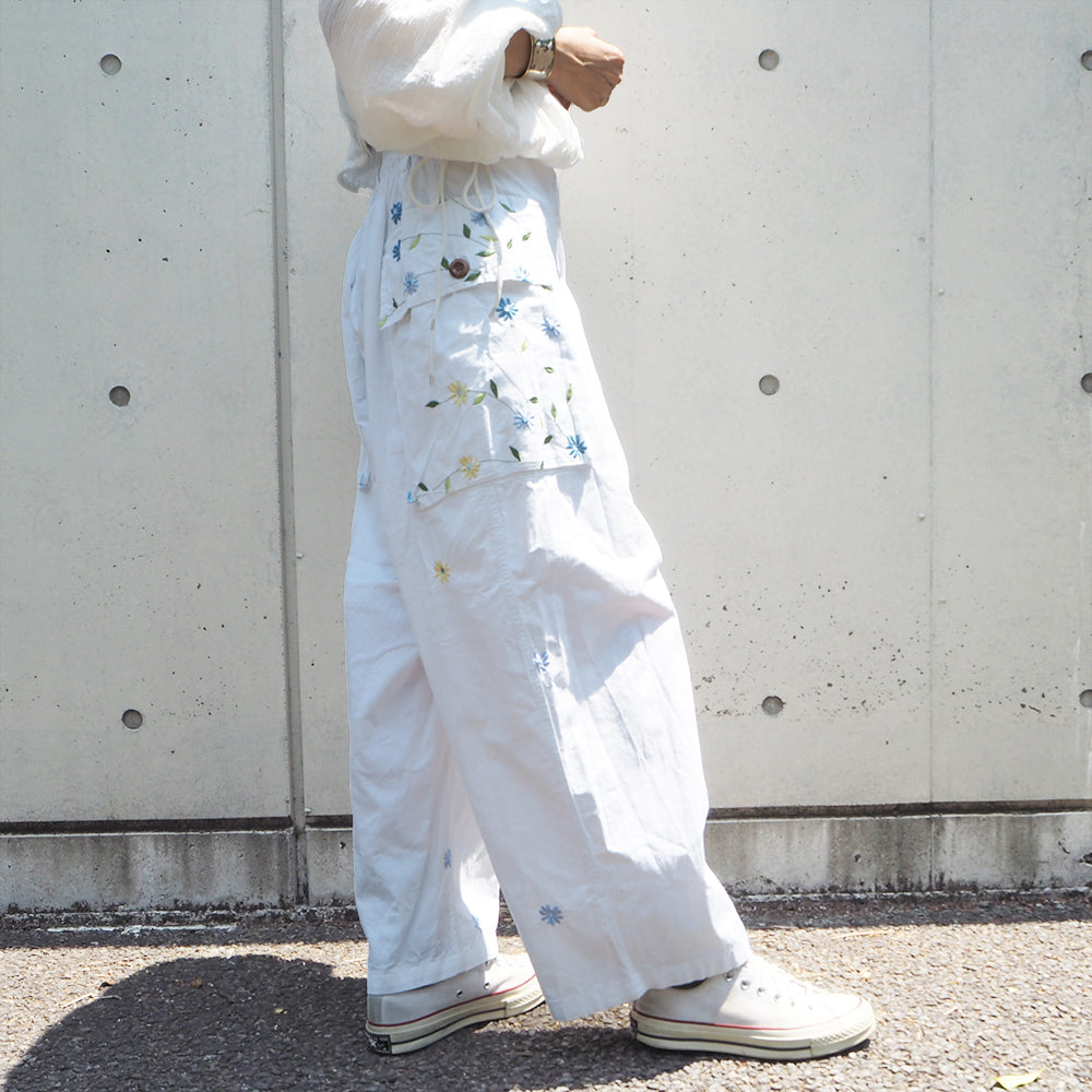 Remake Embroidery Pants H