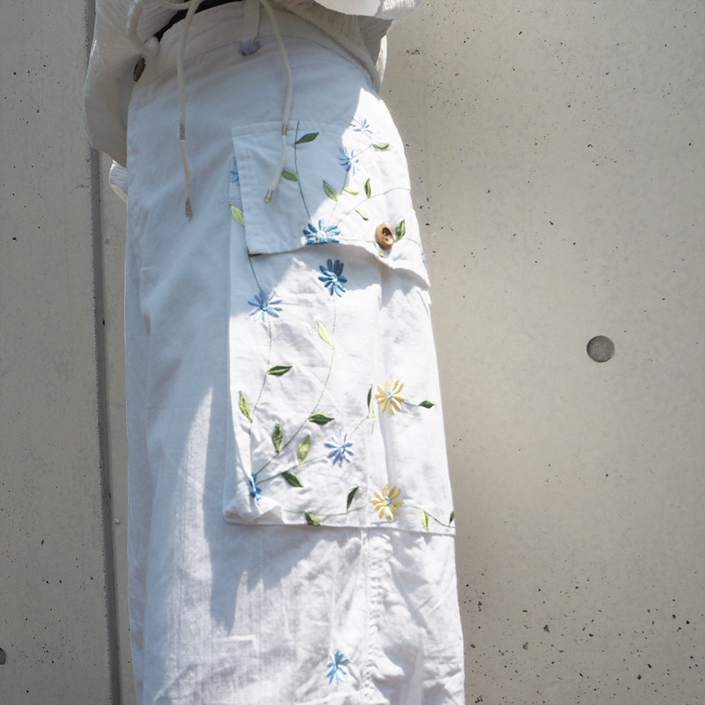 Remake Embroidery Pants H