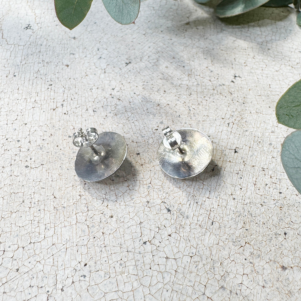 Pendiente Vintage México Triángulo Turquesa