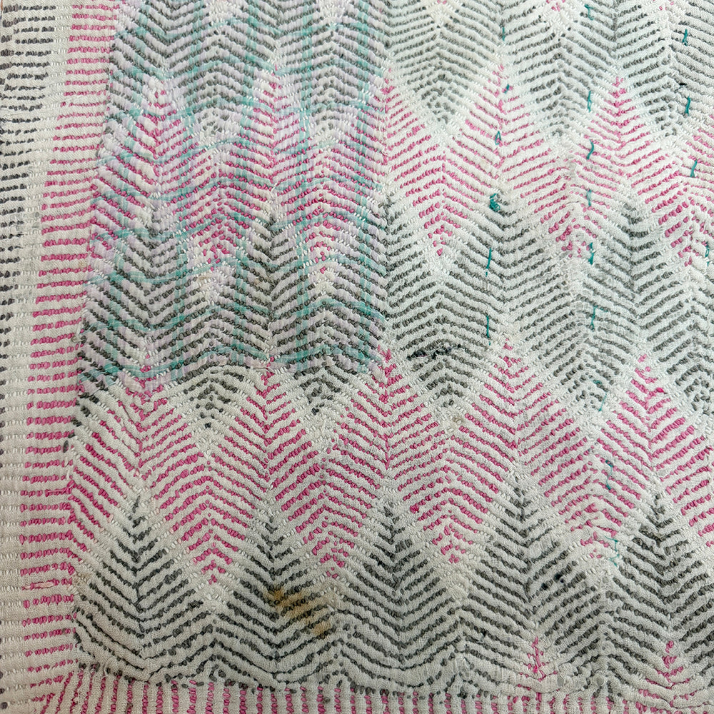 Vintage Kantha Quilt _ 9
