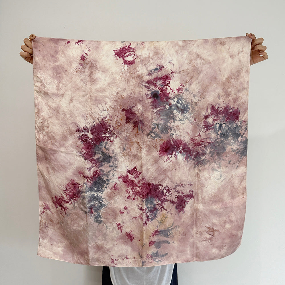 花影 -HANAKAGE- Silk Scarf