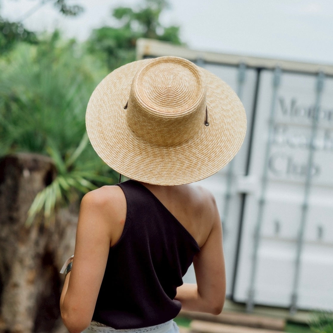 Sombrero Porkpie De Paja