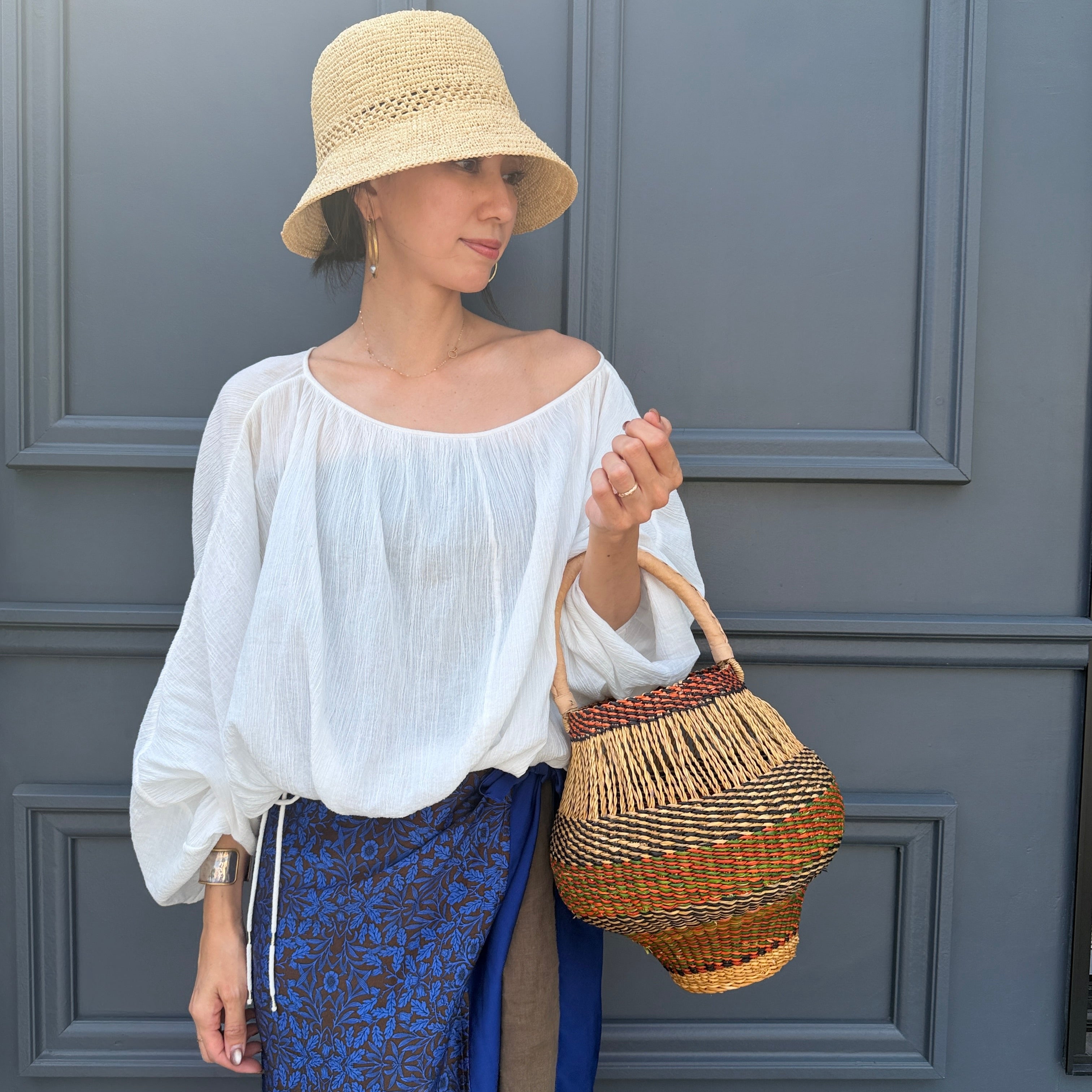 Bolga Pot Basket