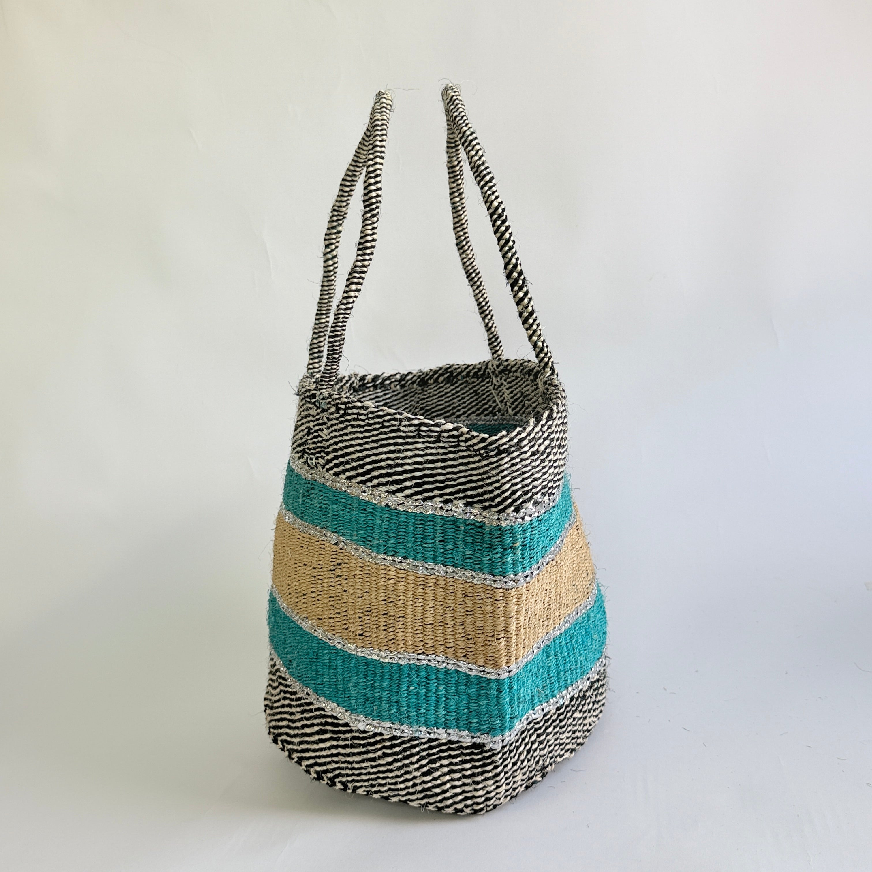 Long Handle Sisal Tote Bag