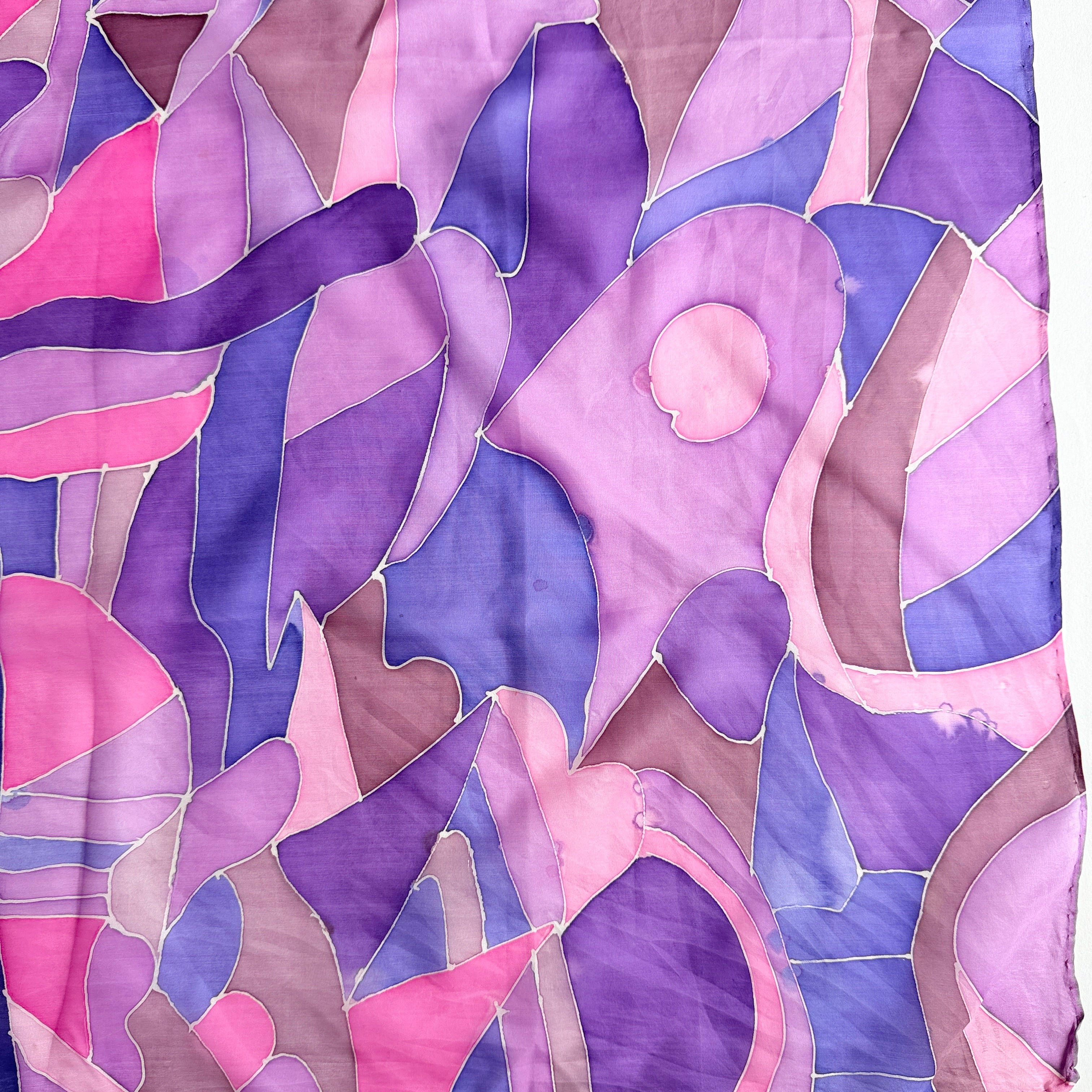 Vintage Silk scarf _L-19
