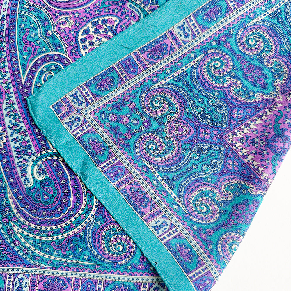 Vintage Silk scarf _M-23_