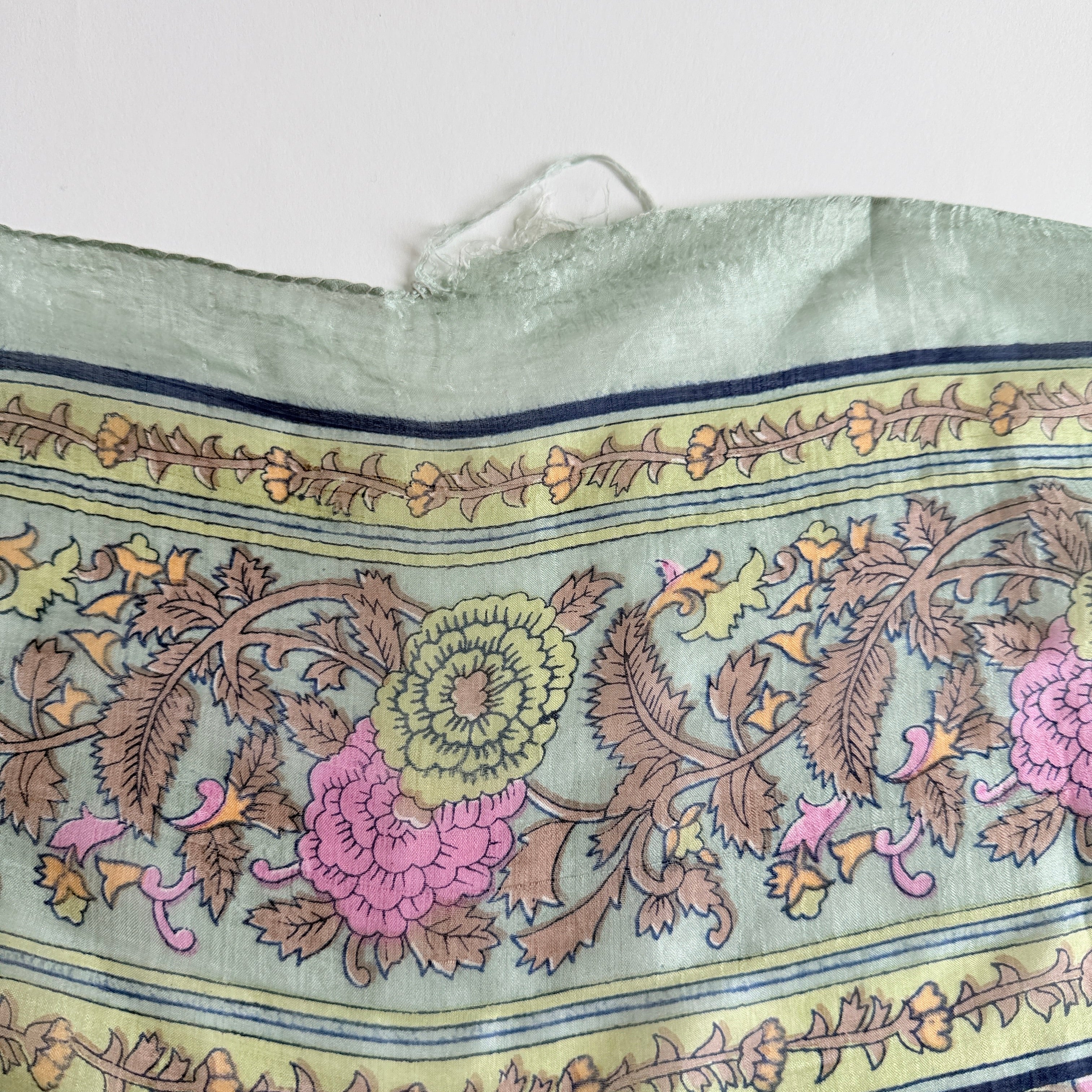 Vintage Silk scarf _L-9_