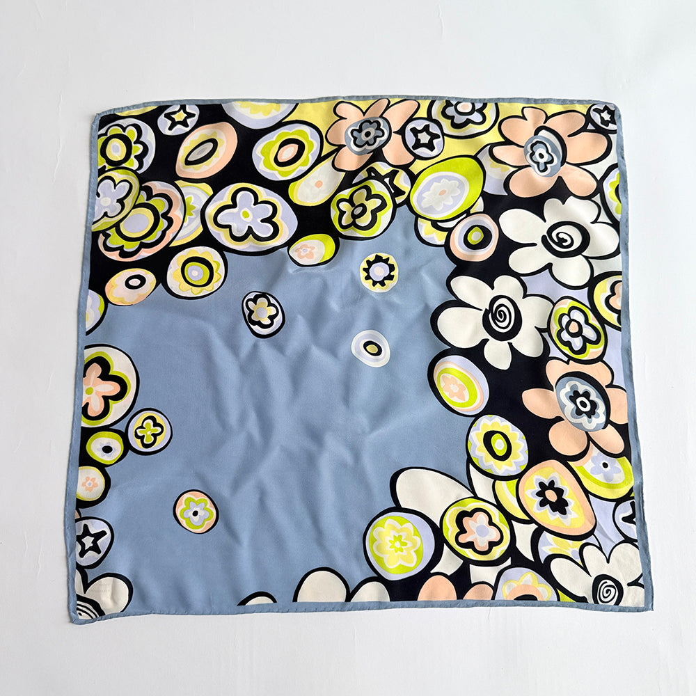 Vintage Silk scarf _S-27