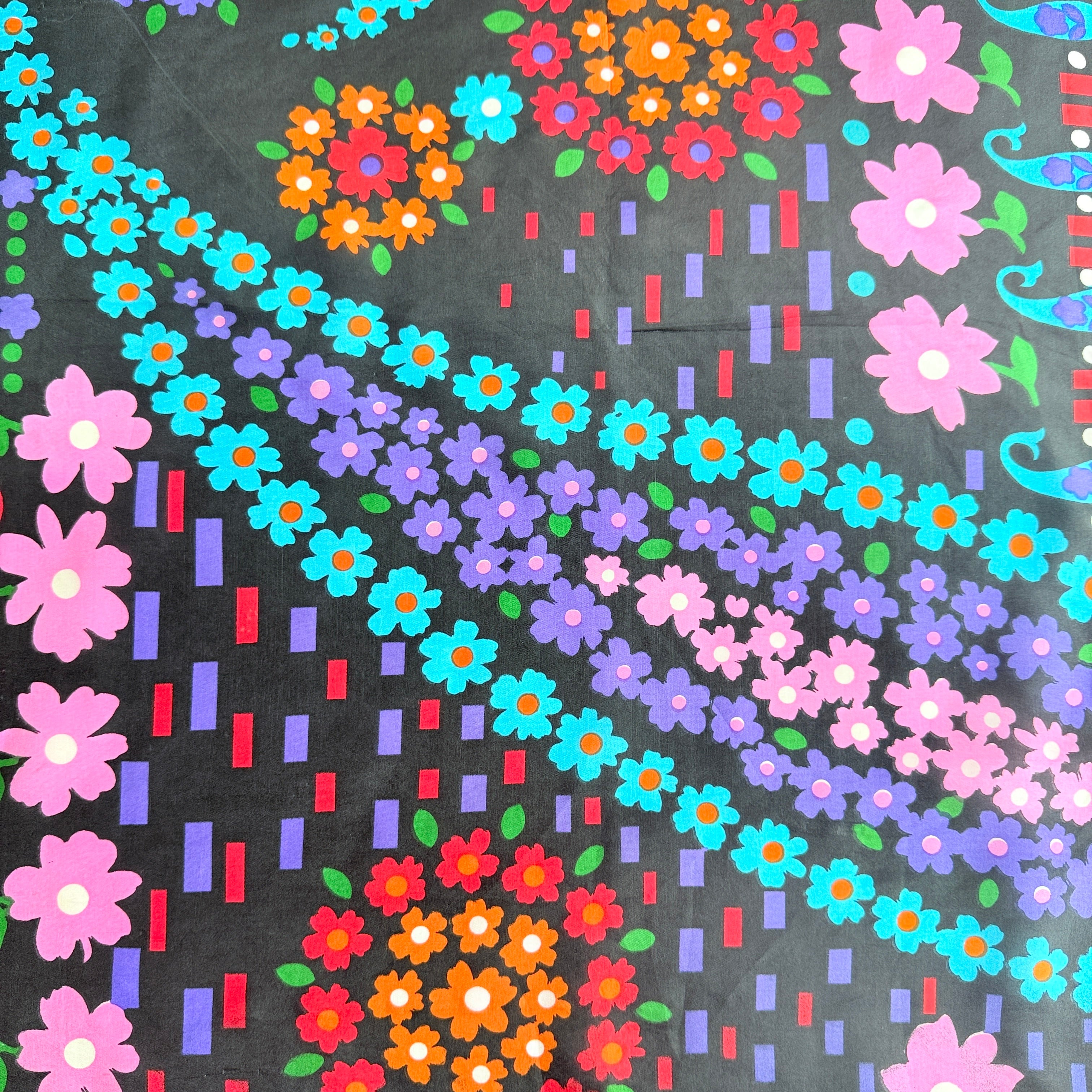 Vintage Silk scarf _M-33_