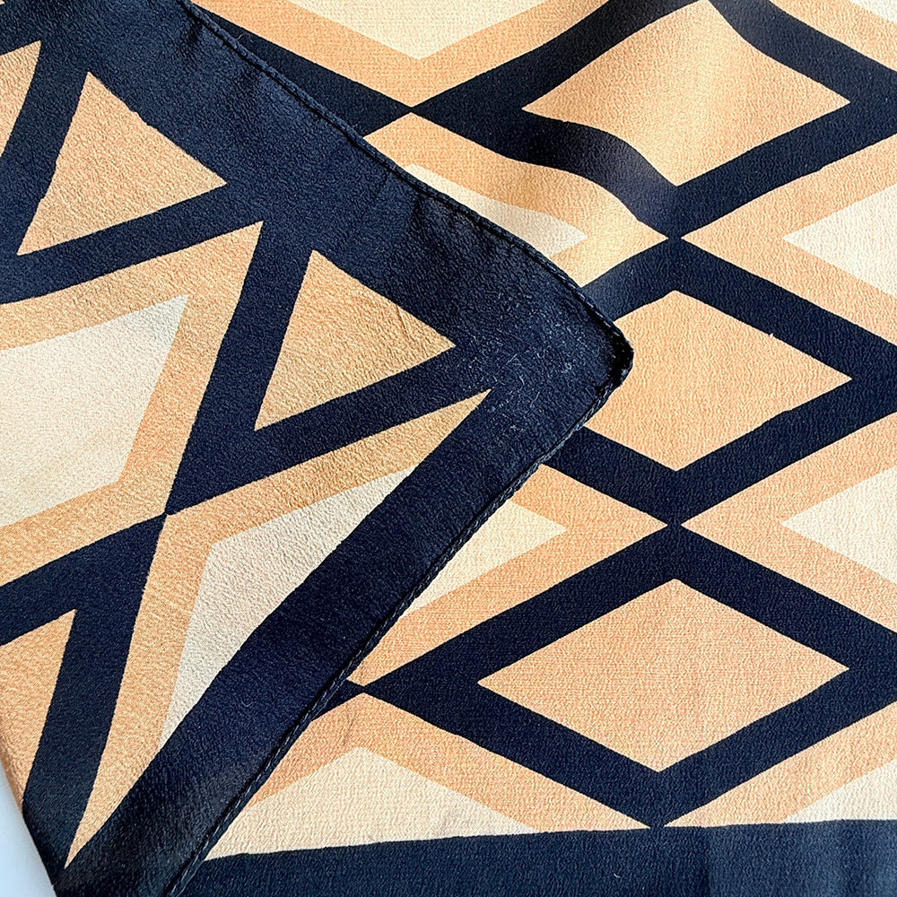 Vintage Silk scarf _S-22