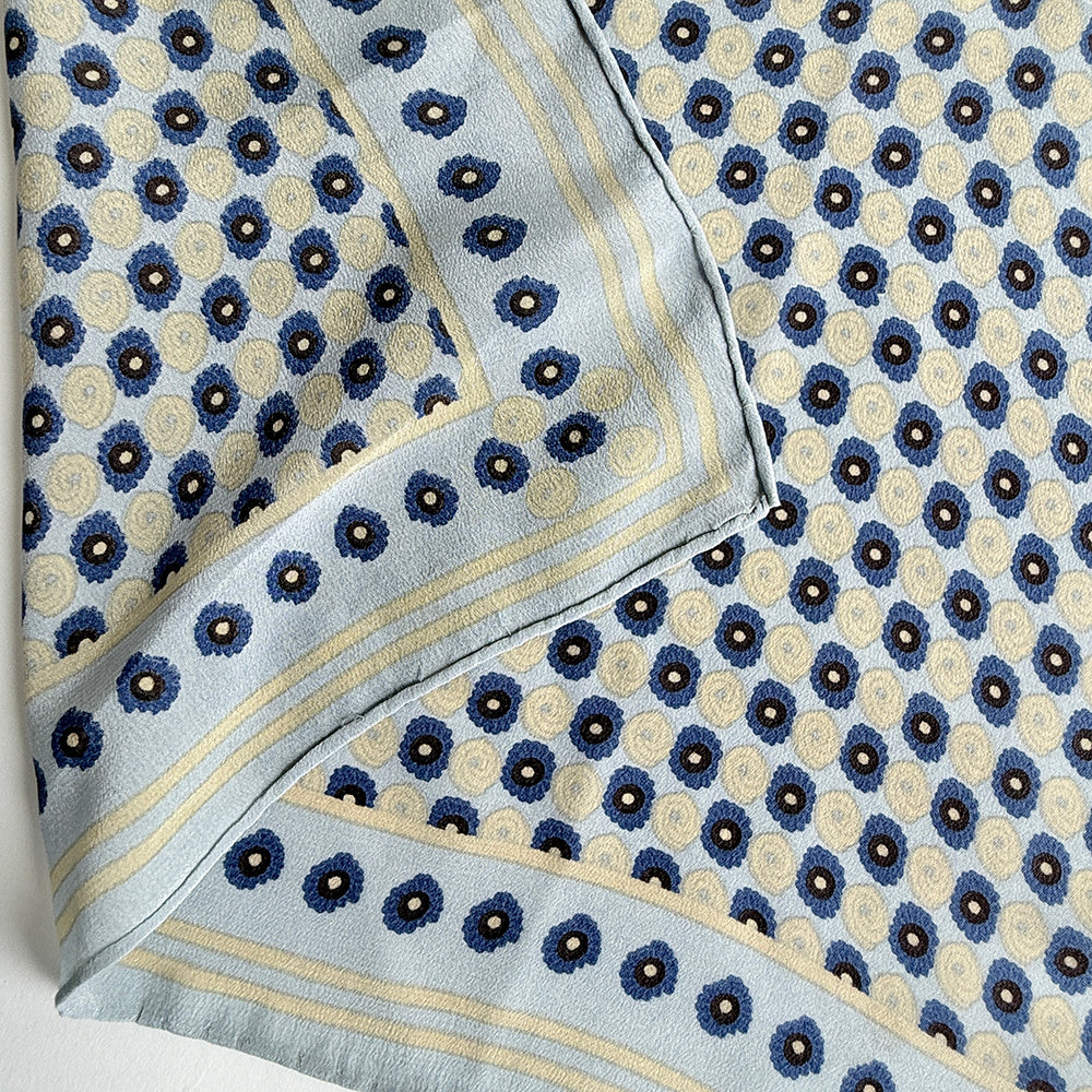 Vintage Silk scarf _S-24