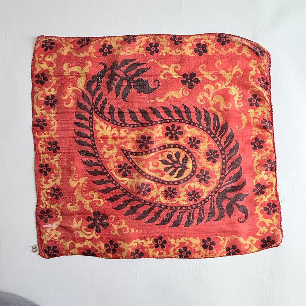 Vintage Silk scarf _S-26_
