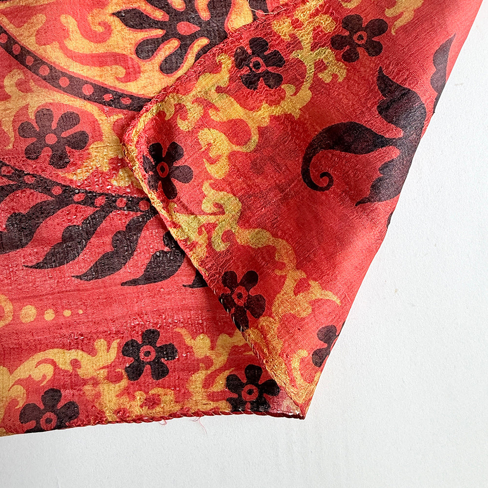 Vintage Silk scarf _S-26_