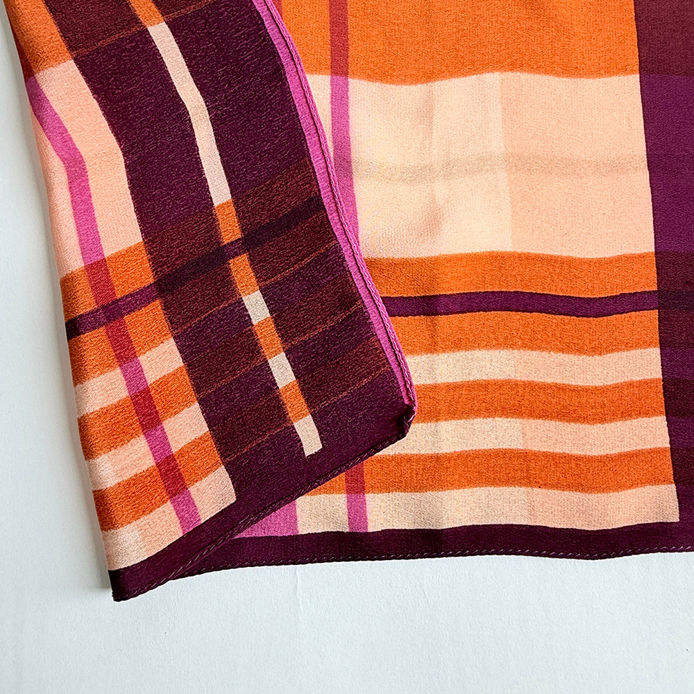 Vintage Silk scarf _S-35