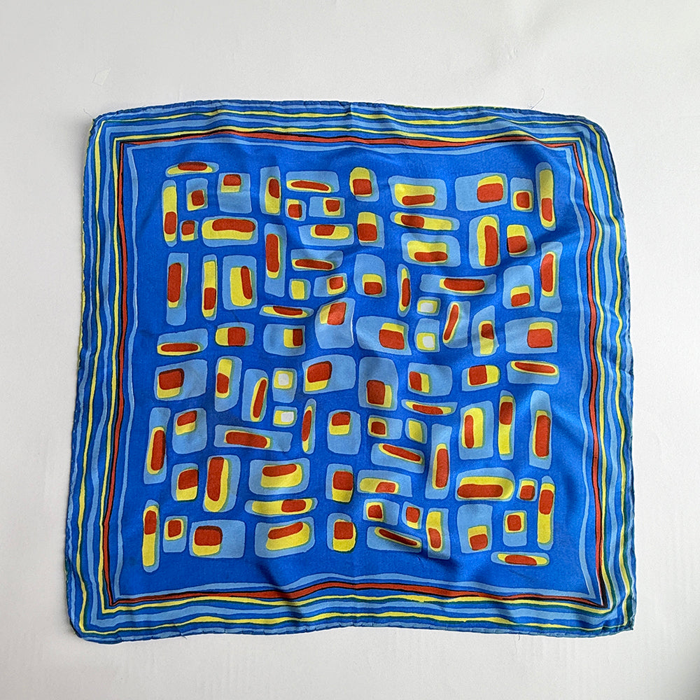 Vintage Silk scarf _S-17