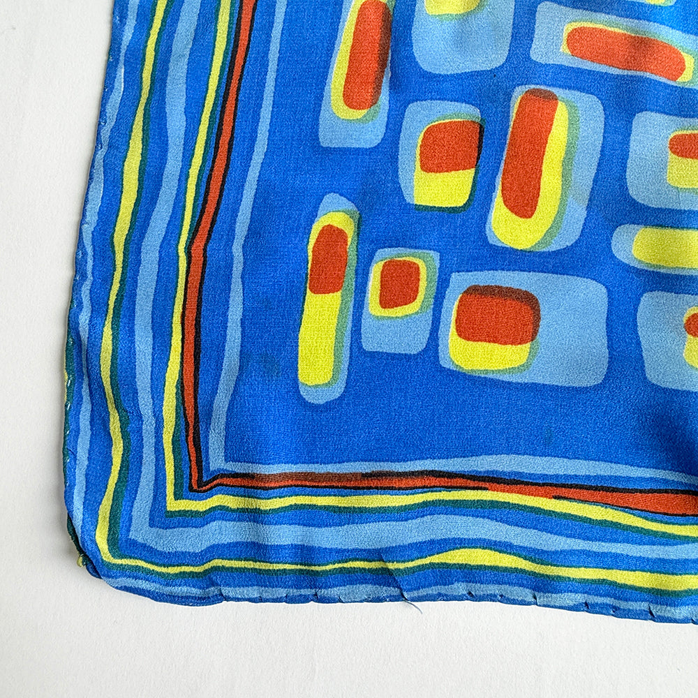 Vintage Silk scarf _S-17
