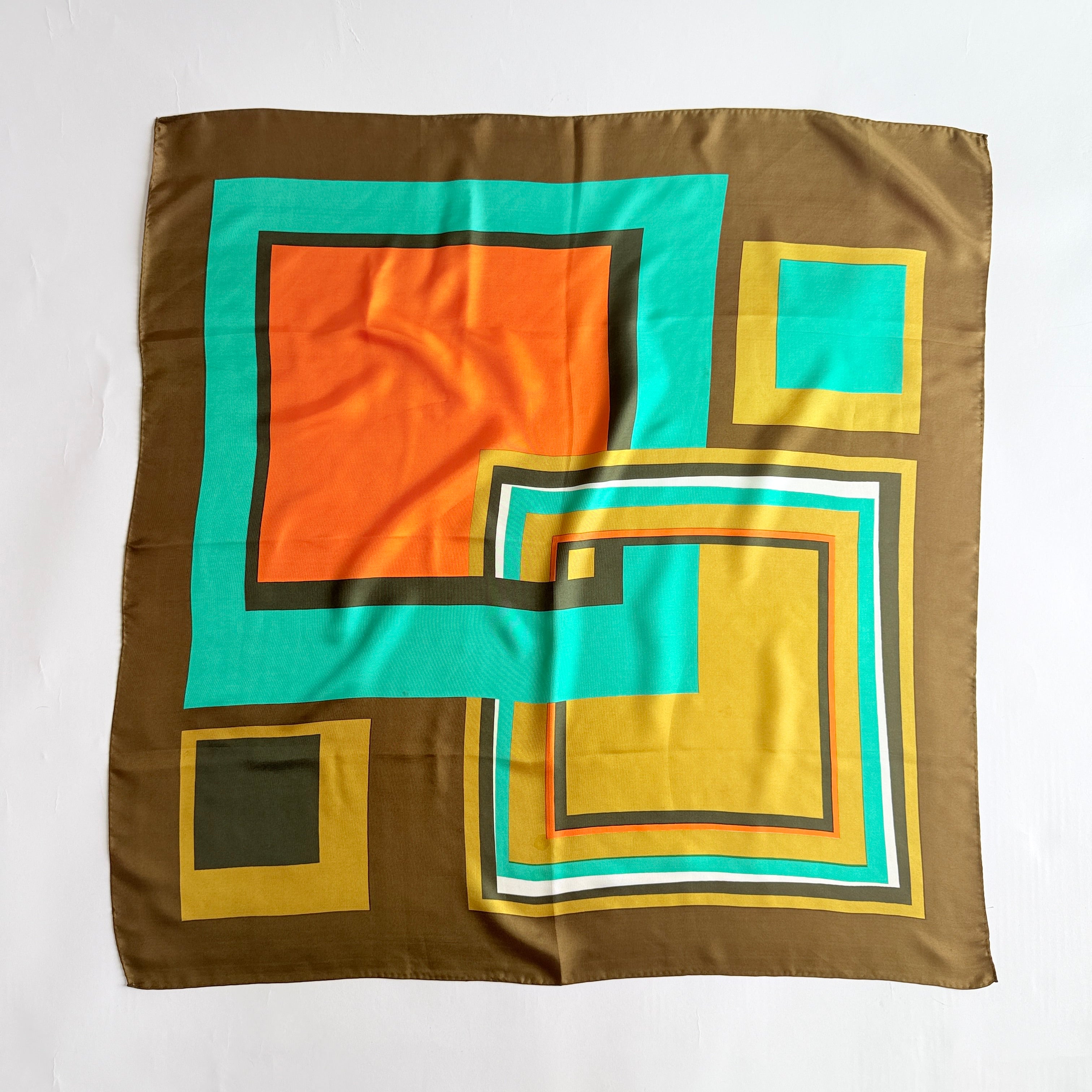 Vintage Silk scarf _M-10