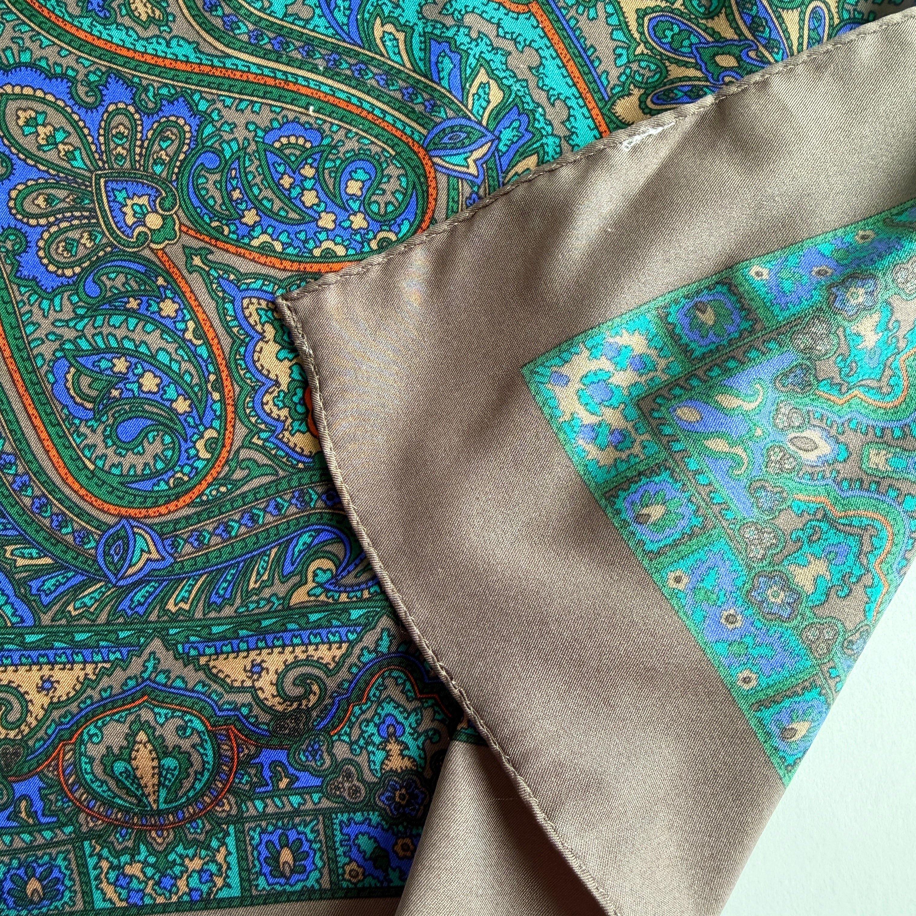 Vintage Silk scarf_L-1
