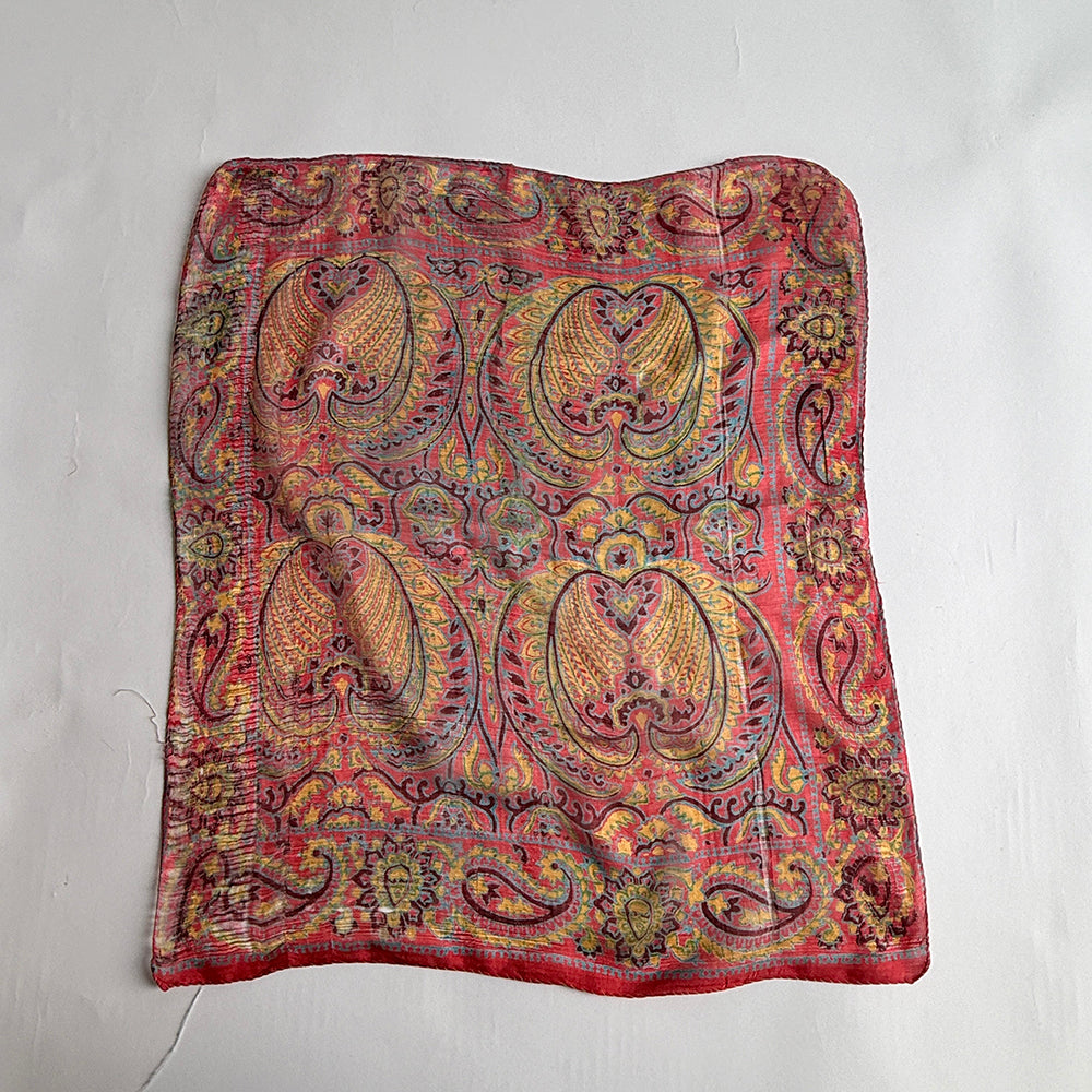 Vintage Silk scarf _S-3_