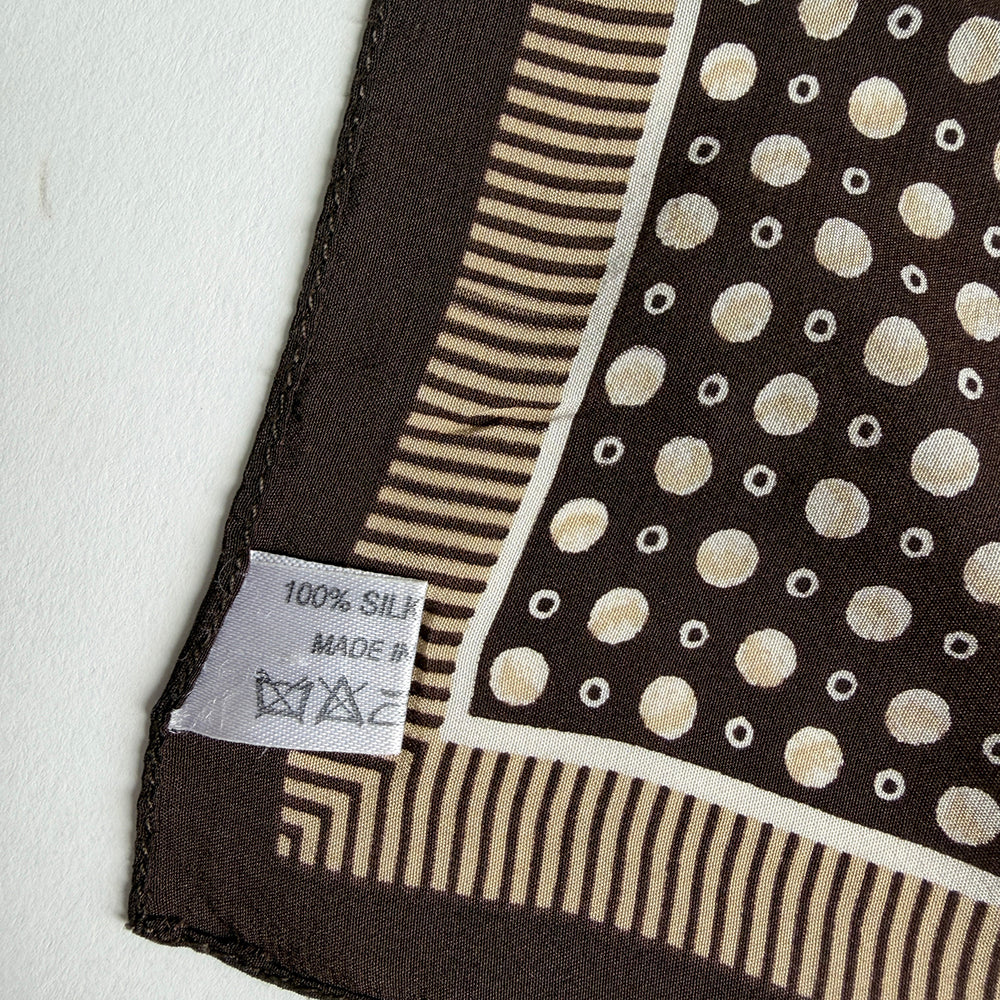 Vintage Silk scarf _S-37