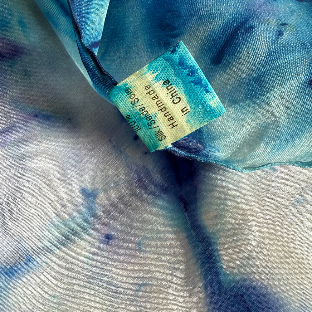 Vintage Silk scarf _S-9_