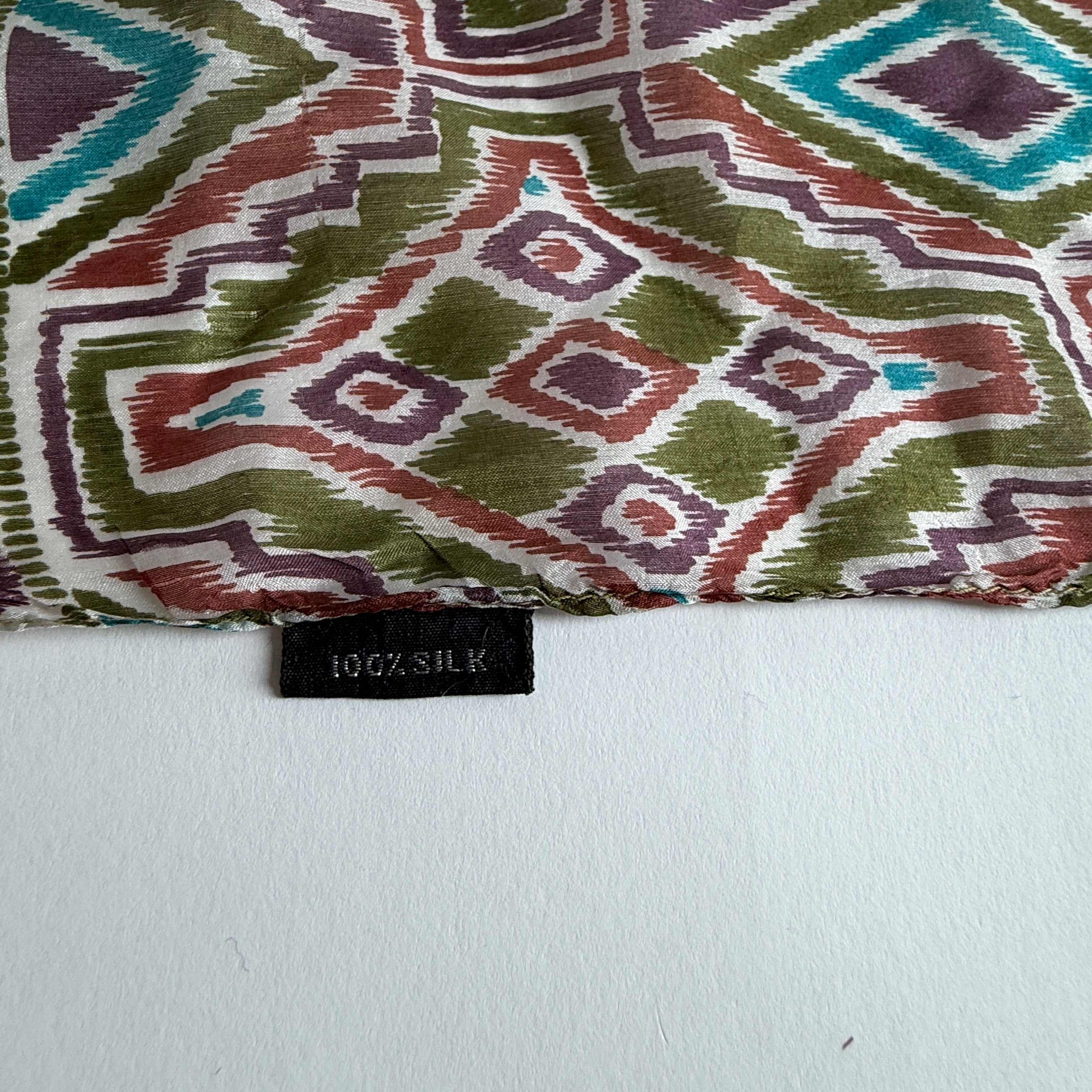 Vintage Silk scarf _変形_5_