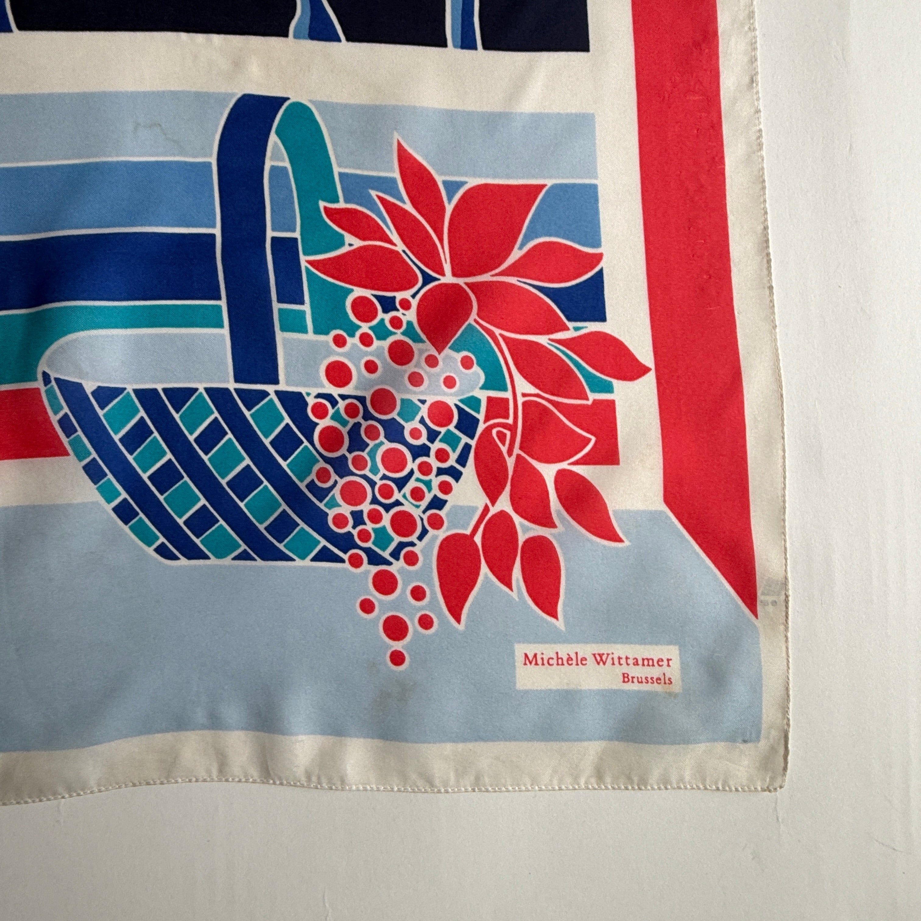 Vintage scarf _M-25_